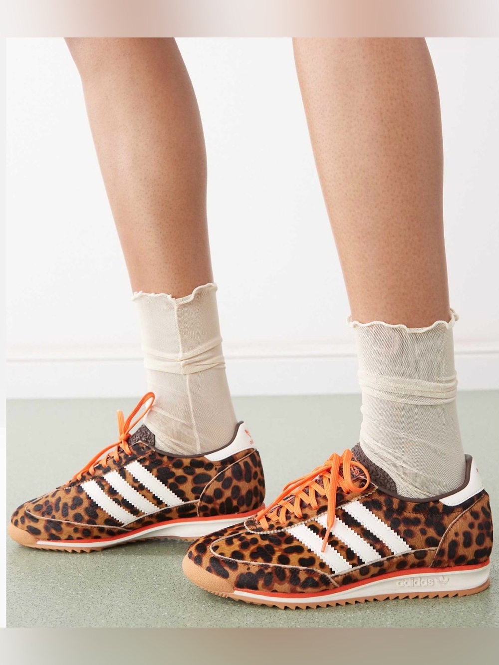 adidas Leopard Print Sneakers - Sl 72 Og Shoes